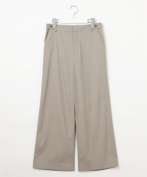 J.PRESS Ladies(J.プレス レディス)の「【洗える・接触冷感・吸水速乾】ドライリネンストレッチ ワイド パンツ(その他パンツ・レディース・ベージュ系/黄土色系/カーキ系・XS/S)」の22枚目の写真