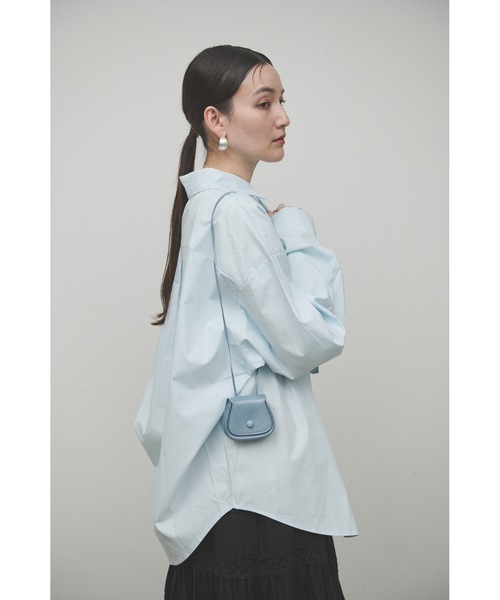 Lutim by u がま口ハンドバッグ ミニバッグ付き ブラック Mini bag with purse bag / ミニバック付ガマ口ハンドバック