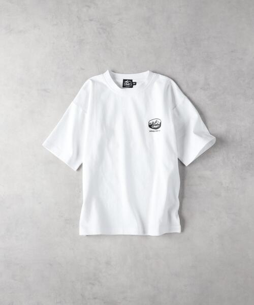 CAMP7(キャンプセブン)の「CAMP7(キャンプ7)グラデーションプリントTシャツ(Tシャツ/カットソー・キッズ・ホワイト/ブラック・130/160/140/150)」の14枚目の写真