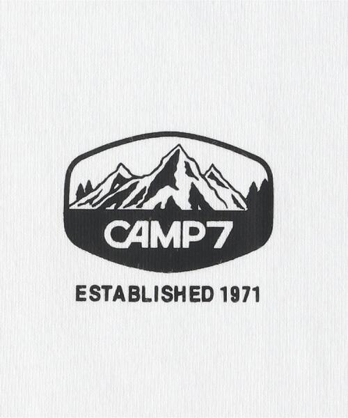 CAMP7(キャンプセブン)の「CAMP7(キャンプ7)グラデーションプリントTシャツ(Tシャツ/カットソー・キッズ・ホワイト/ブラック・130/160/140/150)」の15枚目の写真