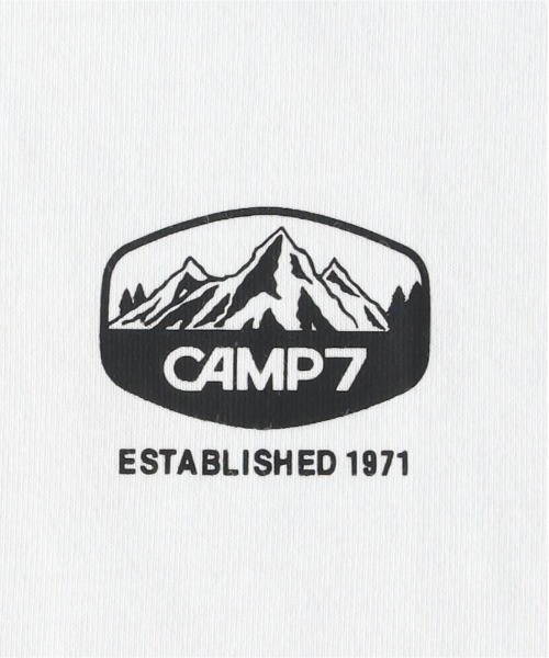 CAMP7(キャンプセブン)の「CAMP7(キャンプ7)グラデーションプリントTシャツ(Tシャツ/カットソー・キッズ・ホワイト/ブラック・130/160/140/150)」の6枚目の写真