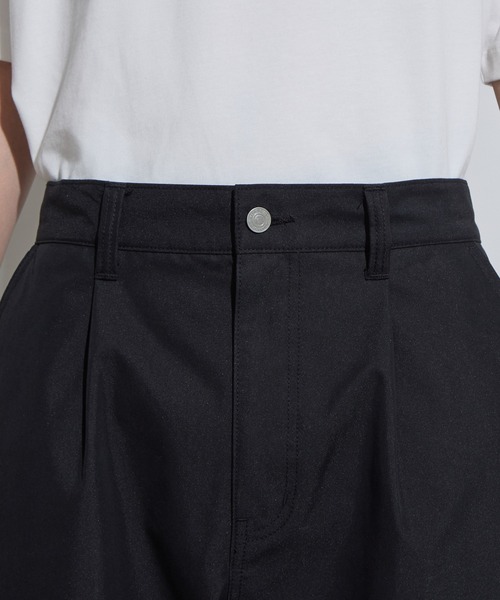 SLICK（スリック）の「【SLICK/スリック】T/C Twill Wide Silhouette Pants / 綿ポリエステルワイドシルエットバレルパンツ/バルーンシルエット / カーブパンツ（その他パンツ・メンズ・ブラウン/ブラック/グレイッシュベージュ・1/2/3）」の11枚目の写真