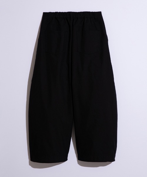 SLICK/スリック】T/C Twill Wide Silhouette Pants / 綿