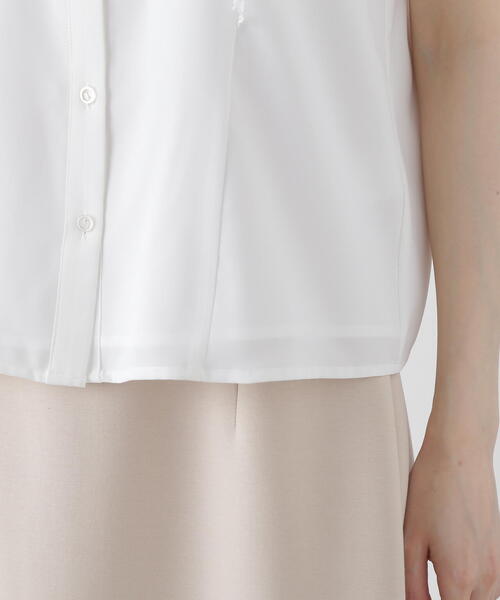 PROPORTION BODY DRESSING(プロポーションボディドレッシング)の「レースラッフルブラウス / 1215110500(シャツ/ブラウス・レディース・ネイビー/ブラウン/ホワイト系その他・FREE)」の16枚目の写真
