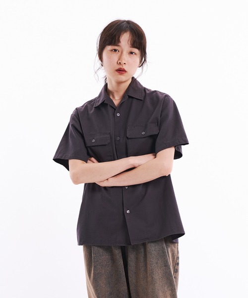 THE BOLDMAN(ザ ボールドマン)の「Box Work Shirts / ボックスワークシャツ(シャツ/ブラウス・メンズ・ライトグレー/チャコールグレー・MEDIUM/LARGE)」の14枚目の写真