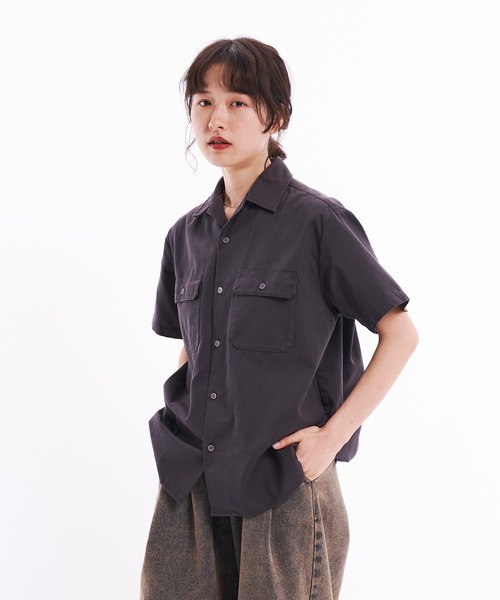 THE BOLDMAN(ザ ボールドマン)の「Box Work Shirts / ボックスワークシャツ(シャツ/ブラウス・メンズ・ライトグレー/チャコールグレー・MEDIUM/LARGE)」の15枚目の写真
