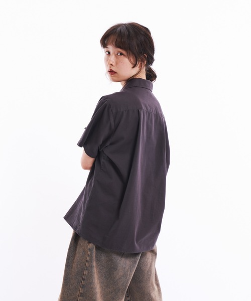 THE BOLDMAN(ザ ボールドマン)の「Box Work Shirts / ボックスワークシャツ(シャツ/ブラウス・メンズ・ライトグレー/チャコールグレー・MEDIUM/LARGE)」の17枚目の写真