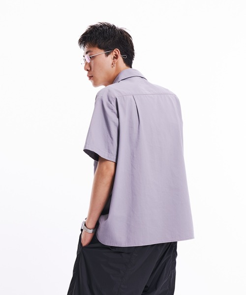 THE BOLDMAN(ザ ボールドマン)の「Box Work Shirts / ボックスワークシャツ(シャツ/ブラウス・メンズ・ライトグレー/チャコールグレー・MEDIUM/LARGE)」の7枚目の写真