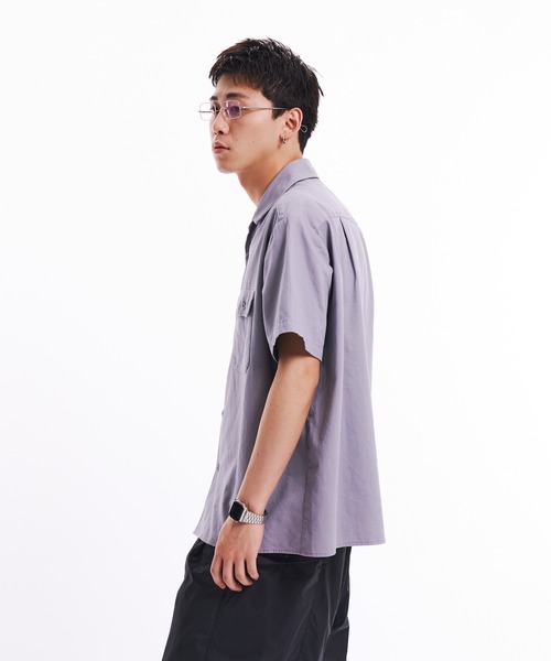 THE BOLDMAN(ザ ボールドマン)の「Box Work Shirts / ボックスワークシャツ(シャツ/ブラウス・メンズ・ライトグレー/チャコールグレー・MEDIUM/LARGE)」の8枚目の写真