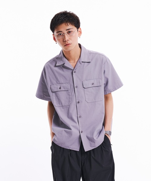 THE BOLDMAN(ザ ボールドマン)の「Box Work Shirts / ボックスワークシャツ(シャツ/ブラウス・メンズ・ライトグレー/チャコールグレー・MEDIUM/LARGE)」の11枚目の写真