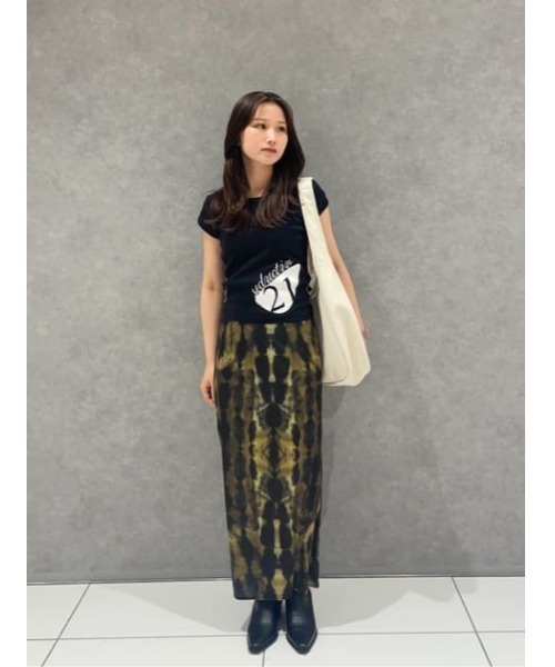 ★今季夏人気完売★新品タグ付き★ LAGUAGEM タイダイ柄ロングスカート S セール】TIE DYE ロングスカート（スカート）｜LAGUA GEM