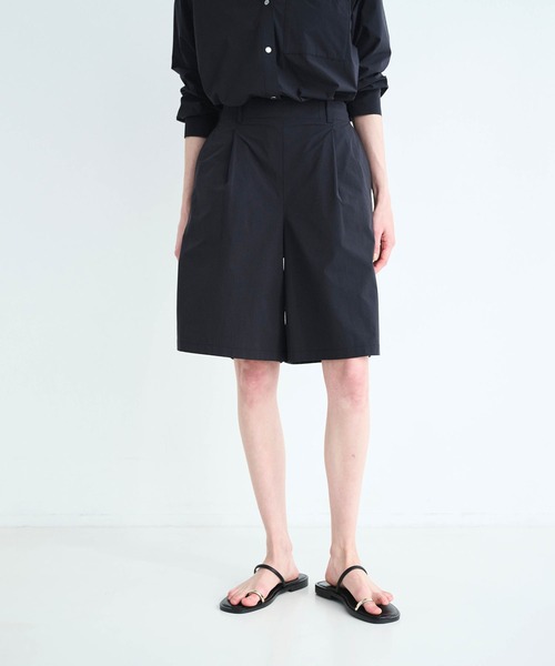 N.O.R.C（ノーク）の「【ウォーターリぺレント】ハーフパンツ（その他パンツ・レディース・ベージュ/ブラック・フリー）」の5枚目の写真