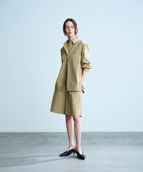 N.O.R.C（ノーク）の「【ウォーターリぺレント】ハーフパンツ（その他パンツ・レディース・ベージュ/ブラック・フリー）」の10枚目の写真