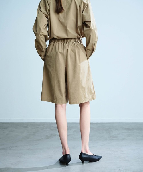 N.O.R.C（ノーク）の「【ウォーターリぺレント】ハーフパンツ（その他パンツ・レディース・ベージュ/ブラック・フリー）」の14枚目の写真