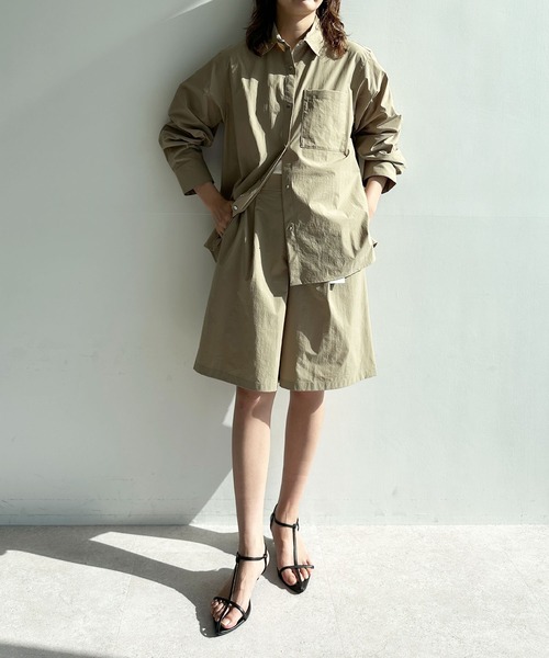 N.O.R.C（ノーク）の「【ウォーターリぺレント】ハーフパンツ（その他パンツ・レディース・ベージュ/ブラック・フリー）」の20枚目の写真