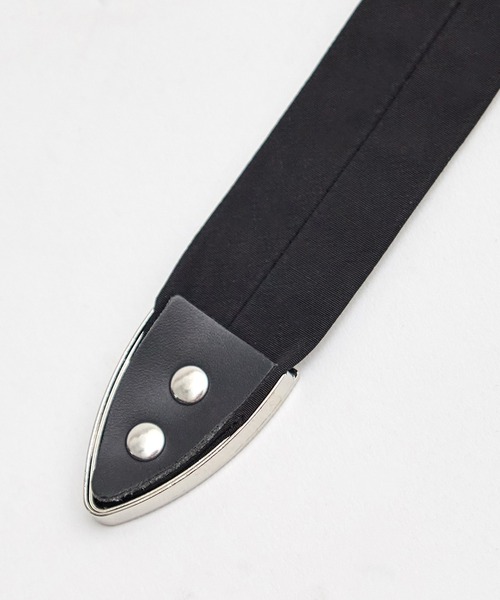 TOGA PULLA リボンタイ TOGA PULLA/トーガプルラ】Metal ribbon clip tie/メタル