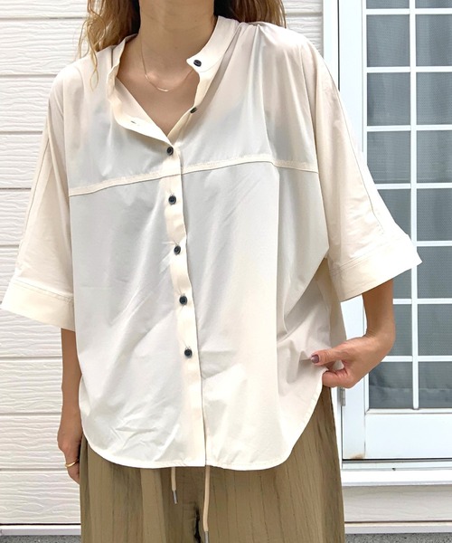 ブラウス シャツ ドルマンシャツ レディース セール】ドルマンシャツ（シャツ/ブラウス）｜Q（キュー）の