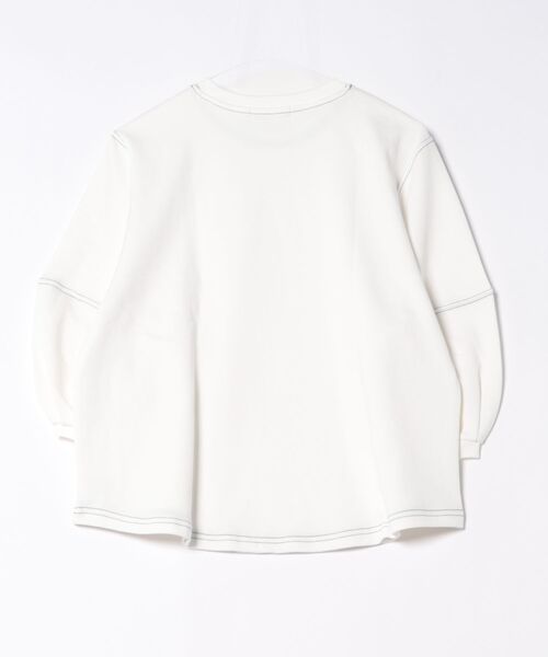 BANICO(バニコ)の「ステッチラインデザインTシャツ (SS)(Tシャツ/カットソー・レディース・ブラック/ホワイト・FREE)」の3枚目の写真