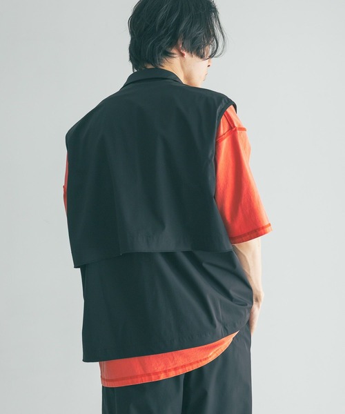 LOWRYS FARM（ローリーズファーム）の「ＳＩＥＲＲＡナイロンベスト　 490968（ベスト・メンズ・グレー/ブラック・MEDIUM/LARGE）」の8枚目の写真