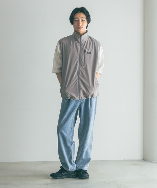 LOWRYS FARM（ローリーズファーム）の「ＳＩＥＲＲＡナイロンベスト　 490968（ベスト・メンズ・グレー/ブラック・MEDIUM/LARGE）」の9枚目の写真