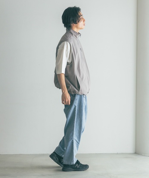 LOWRYS FARM（ローリーズファーム）の「ＳＩＥＲＲＡナイロンベスト　 490968（ベスト・メンズ・グレー/ブラック・MEDIUM/LARGE）」の10枚目の写真