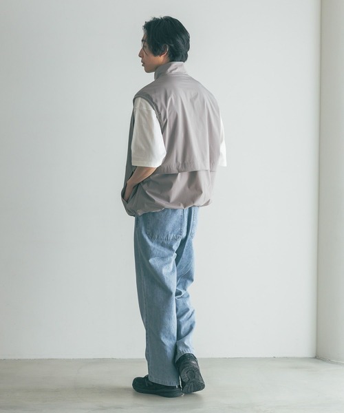 LOWRYS FARM（ローリーズファーム）の「ＳＩＥＲＲＡナイロンベスト　 490968（ベスト・メンズ・グレー/ブラック・MEDIUM/LARGE）」の12枚目の写真