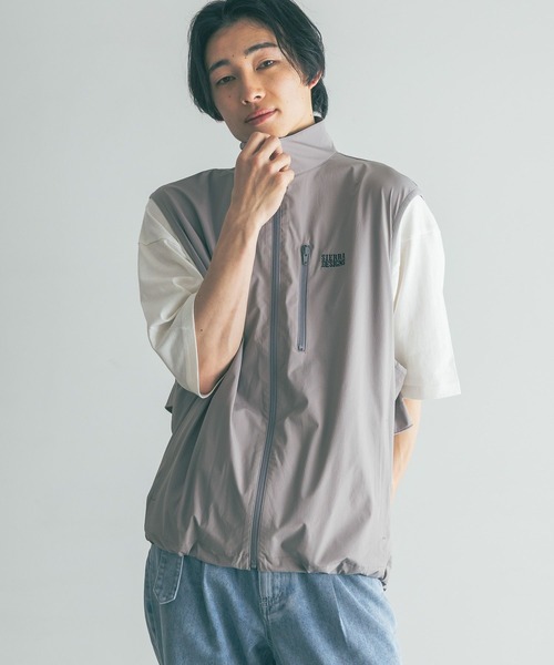 LOWRYS FARM（ローリーズファーム）の「ＳＩＥＲＲＡナイロンベスト　 490968（ベスト・メンズ・グレー/ブラック・MEDIUM/LARGE）」の14枚目の写真