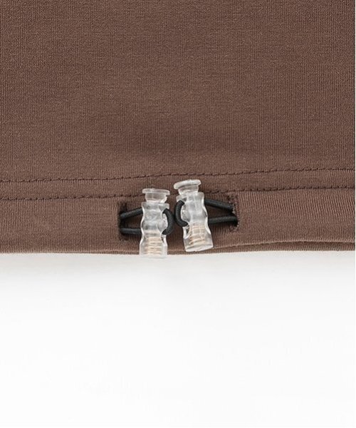 by LOVEiT（バイラビット）の「【Cuugal掲載】ハーフジップ半袖Ｔシャツ（Tシャツ/カットソー・キッズ・ブラック/オフホワイト/ブラウン・120cm/130cm/140cm/150cm/160cm）」の8枚目の写真