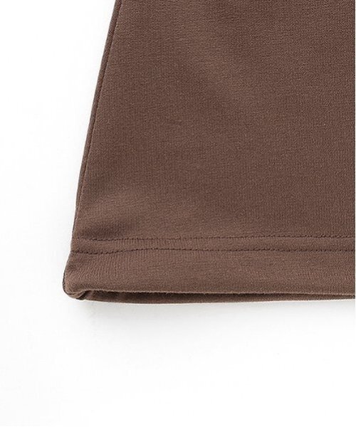 by LOVEiT（バイラビット）の「【Cuugal掲載】ハーフジップ半袖Ｔシャツ（Tシャツ/カットソー・キッズ・ブラック/オフホワイト/ブラウン・120cm/130cm/140cm/150cm/160cm）」の9枚目の写真