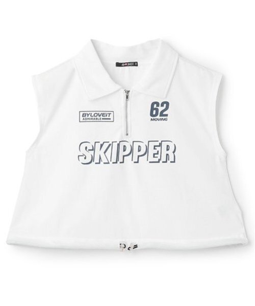 by LOVEiT（バイラビット）の「【Cuugal掲載】ハーフジップ半袖Ｔシャツ（Tシャツ/カットソー・キッズ・ブラック/オフホワイト/ブラウン・120cm/130cm/140cm/150cm/160cm）」の13枚目の写真