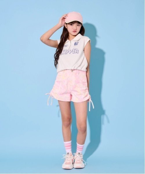 by LOVEiT（バイラビット）の「【Cuugal掲載】ハーフジップ半袖Ｔシャツ（Tシャツ/カットソー・キッズ・ブラック/オフホワイト/ブラウン・120cm/130cm/140cm/150cm/160cm）」の18枚目の写真