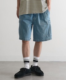 MAGASIN DE MODE Brew（マガジンデモードブリュー）の「【MAGASIN DE MODE Brew】デニムカーゴハーフパンツ MNY（デニムパンツ）」