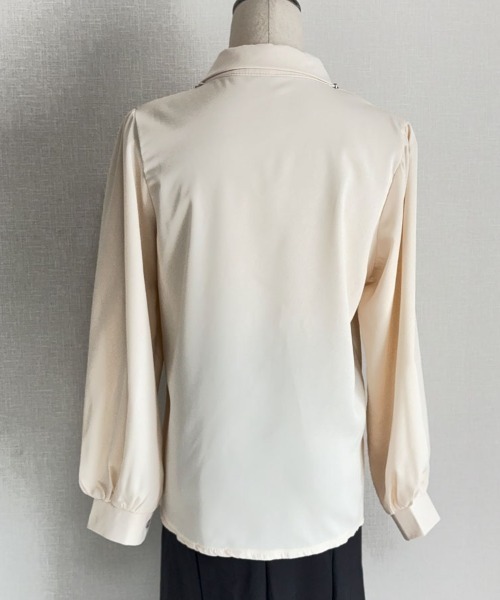 shoppinggo(ショッピングゴー)の「ブラウス ネックレス レディース トップス(シャツ/ブラウス・レディース・ベージュ・M)」の21枚目の写真