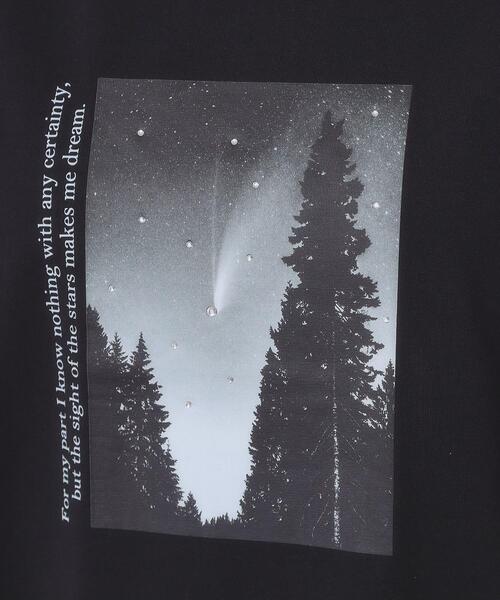 ITS'DEMO（イッツデモ）の「【手洗い可】フォトフレンチTシャツ（Tシャツ/カットソー・レディース・オフホワイト/ライトブルー/ベビーピンク/ブラック・00）」の12枚目の写真