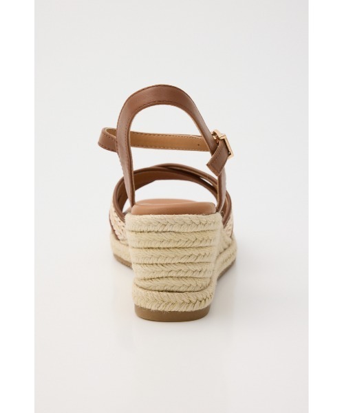 STACCATO(スタッカート)の「アランクロスウェッジソールライトサンダル(サンダル・レディース・ブラック/ブラウン・22.5cm/24.5cm/24cm/23.5cm/23cm)」の10枚目の写真
