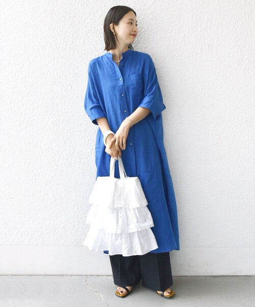 SHIPS(シップス)の「RAJAT:シフリー 刺繍 トート(トートバッグ・レディース・ブラック/ライトホワイト・ONE SIZE)」の18枚目の写真