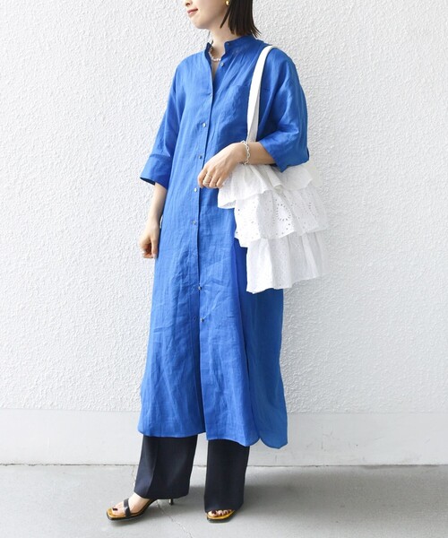 SHIPS(シップス)の「RAJAT:シフリー 刺繍 トート(トートバッグ・レディース・ブラック/ライトホワイト・ONE SIZE)」の17枚目の写真