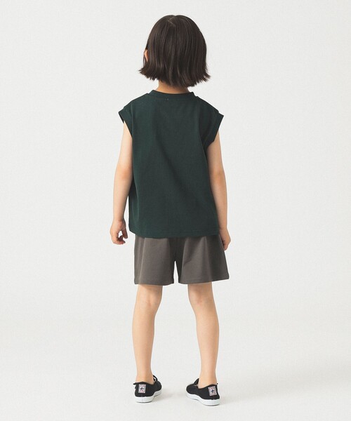 B:MING by BEAMS（ビーミングバイビームス）の「吸水速乾ノースリーブ 2025SS（100～140cm）（タンクトップ・キッズ・ダークグリーン/ベージュ・110/140/120/100/130）」の13枚目の写真