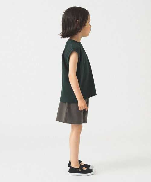 B:MING by BEAMS（ビーミングバイビームス）の「吸水速乾ノースリーブ 2025SS（100～140cm）（タンクトップ・キッズ・ダークグリーン/ベージュ・110/140/120/100/130）」の14枚目の写真