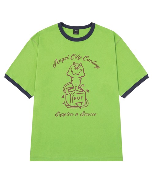 P.C.F アパレル　アパデパ　 FES SS RINGER TEE P.C.F アパレル アパデパ FES SS RINGER TEE P.C.F アパレル アパデパ