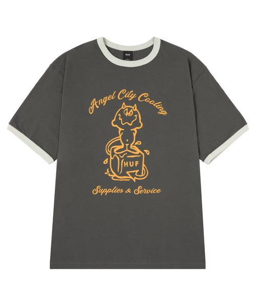 P.C.F アパレル　アパデパ　 FES SS RINGER TEE P.C.F アパレル アパデパ FES SS RINGER TEE P.C.F アパレル