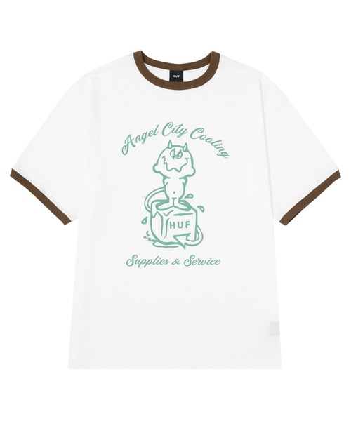 P.C.F アパレル　アパデパ　 FES SS RINGER TEE P.C.F アパレル アパデパ FES SS RINGER TEE FES SS RINGER TEE