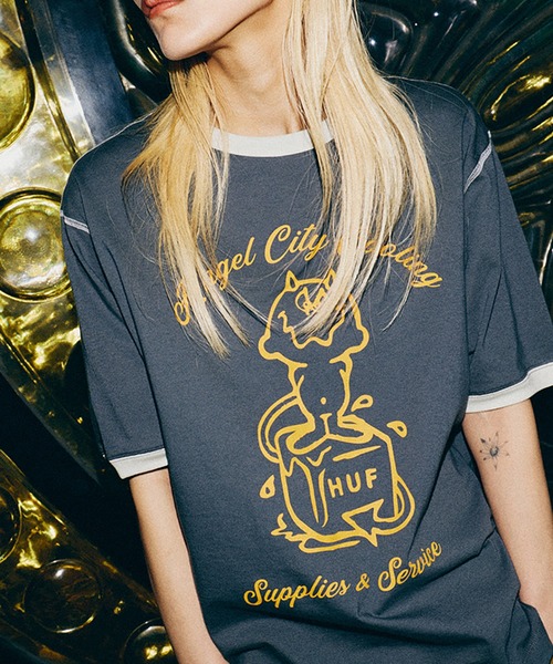 P.C.F アパレル　アパデパ　 FES SS RINGER TEE P.C.F アパレル アパデパ FES SS RINGER TEE - メルカリ