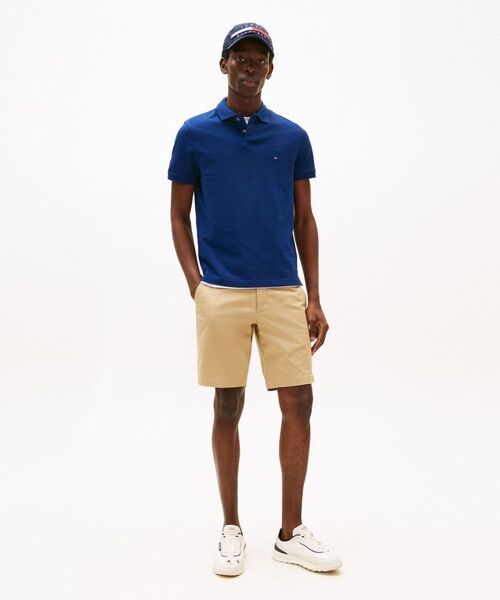 TOMMY HILFIGER（トミーヒルフィガー）の「レギュラーポロシャツ（ポロシャツ・メンズ・グレー/ブルー/ネイビー/ピンク・MEDIUM/LARGE/X-LARGE/SMALL）」の6枚目の写真