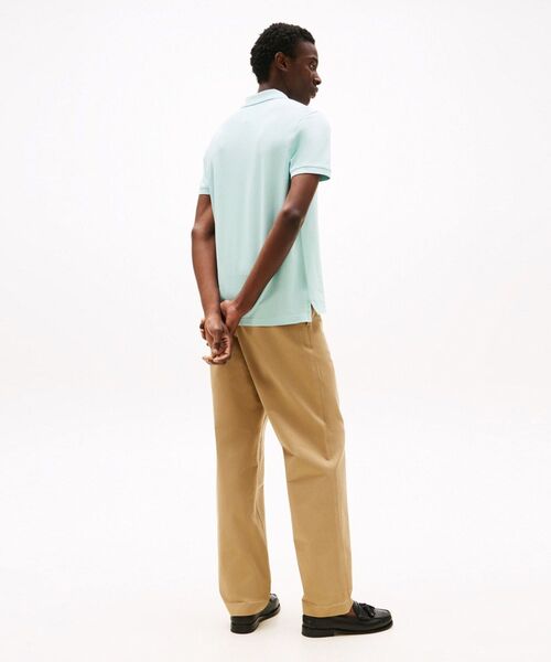 TOMMY HILFIGER（トミーヒルフィガー）の「レギュラーポロシャツ（ポロシャツ・メンズ・グレー/ブルー/ネイビー/ピンク・MEDIUM/LARGE/X-LARGE/SMALL）」の11枚目の写真