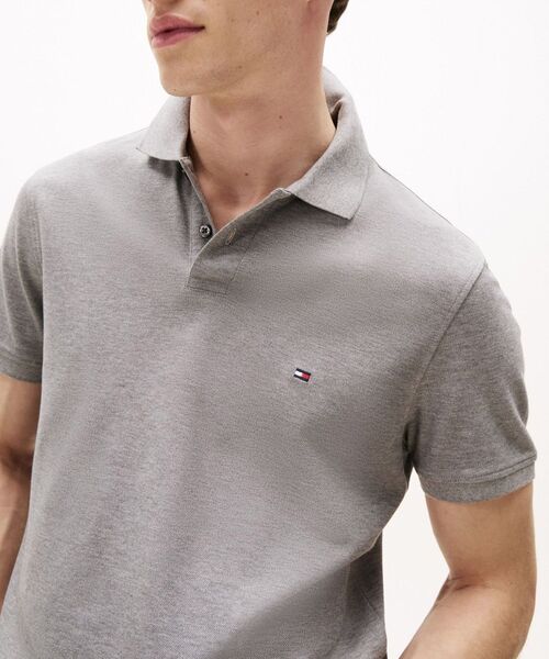 TOMMY HILFIGER（トミーヒルフィガー）の「レギュラーポロシャツ（ポロシャツ・メンズ・グレー/ブルー/ネイビー/ピンク・MEDIUM/LARGE/X-LARGE/SMALL）」の13枚目の写真