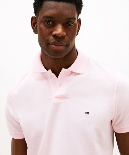 TOMMY HILFIGER（トミーヒルフィガー）の「レギュラーポロシャツ（ポロシャツ・メンズ・グレー/ブルー/ネイビー/ピンク・MEDIUM/LARGE/X-LARGE/SMALL）」の17枚目の写真