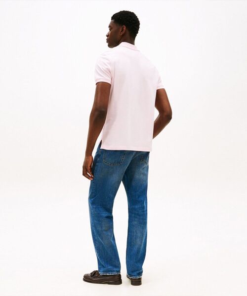 TOMMY HILFIGER（トミーヒルフィガー）の「レギュラーポロシャツ（ポロシャツ・メンズ・グレー/ブルー/ネイビー/ピンク・MEDIUM/LARGE/X-LARGE/SMALL）」の19枚目の写真