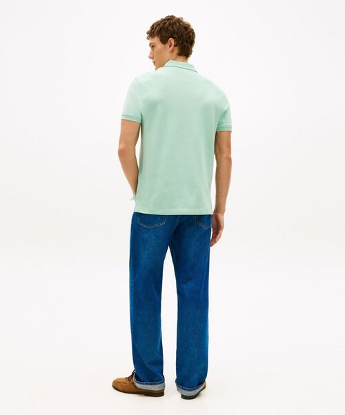 TOMMY HILFIGER(トミーヒルフィガー)の「レギュラーポロシャツ(ポロシャツ・メンズ・グレー/ブルー/ネイビー/ピンク/グリーン/イエロー/カーキ・MEDIUM/LARGE/X-LARGE/SMALL)」の16枚目の写真