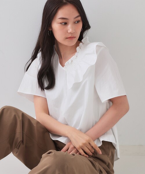 STEVEN ALAN シャツ ブラウス 「Steven Alan」コットン フリル